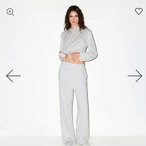 SKIMS Gray Women's Pants & Jumpsuit Set